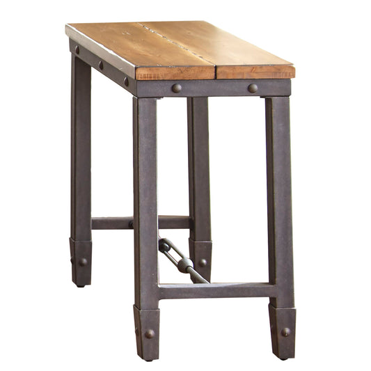 Ashford - Chairside End Table - Brown - Hornell Furniture Outlet