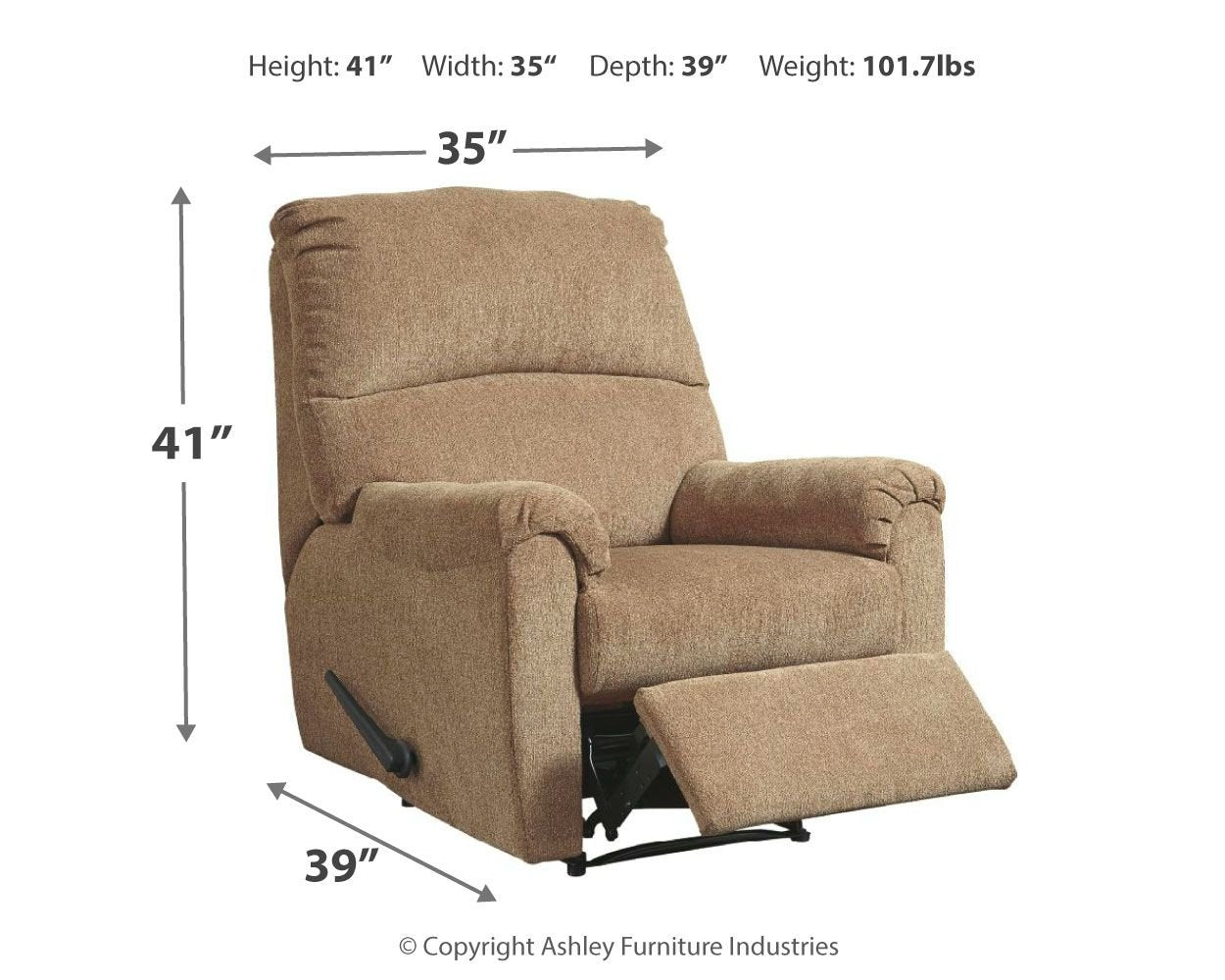 Nerviano - Recliner - Hornell Furniture Outlet
