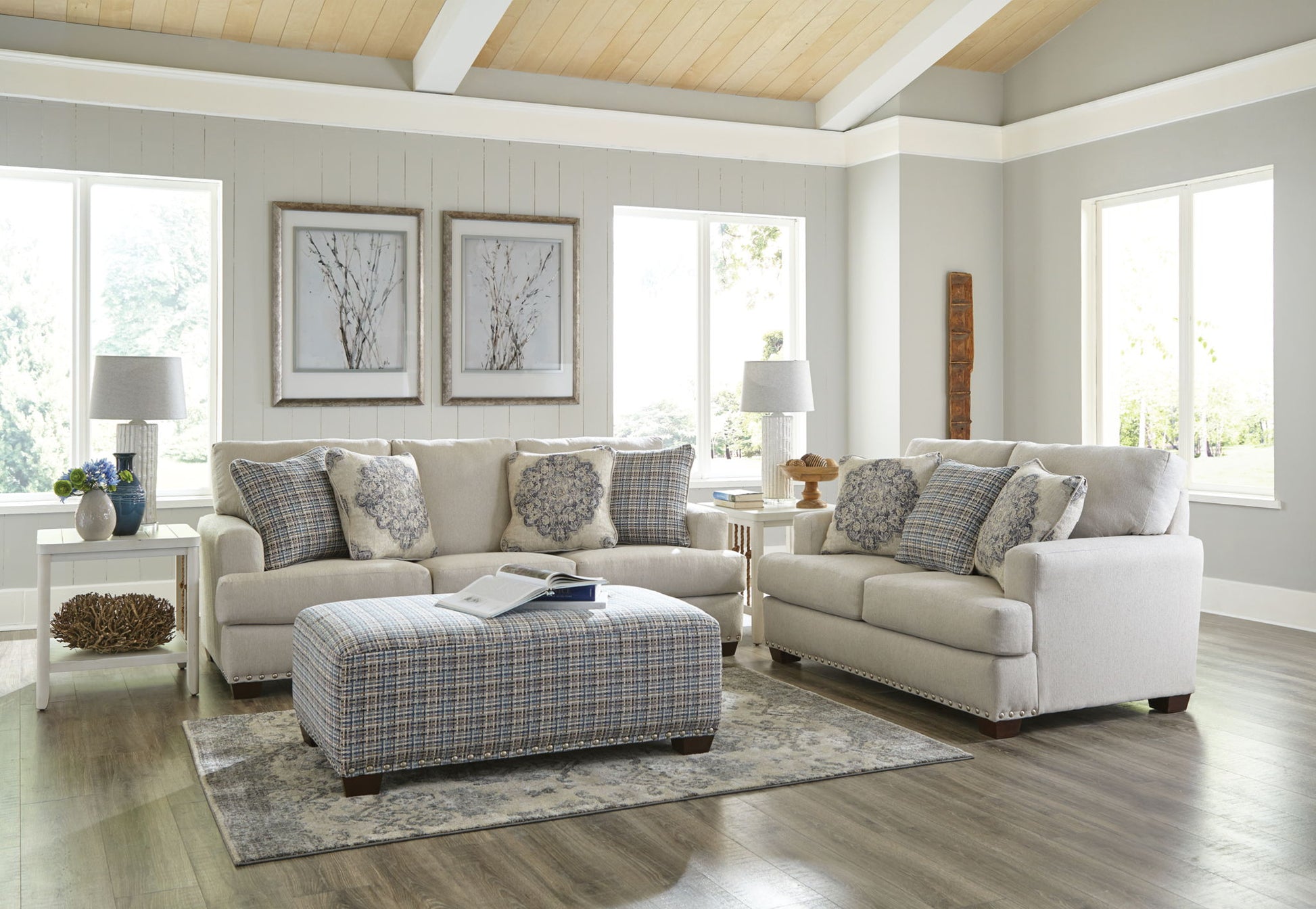 Newberg - Chair - Buff - Hornell Furniture Outlet