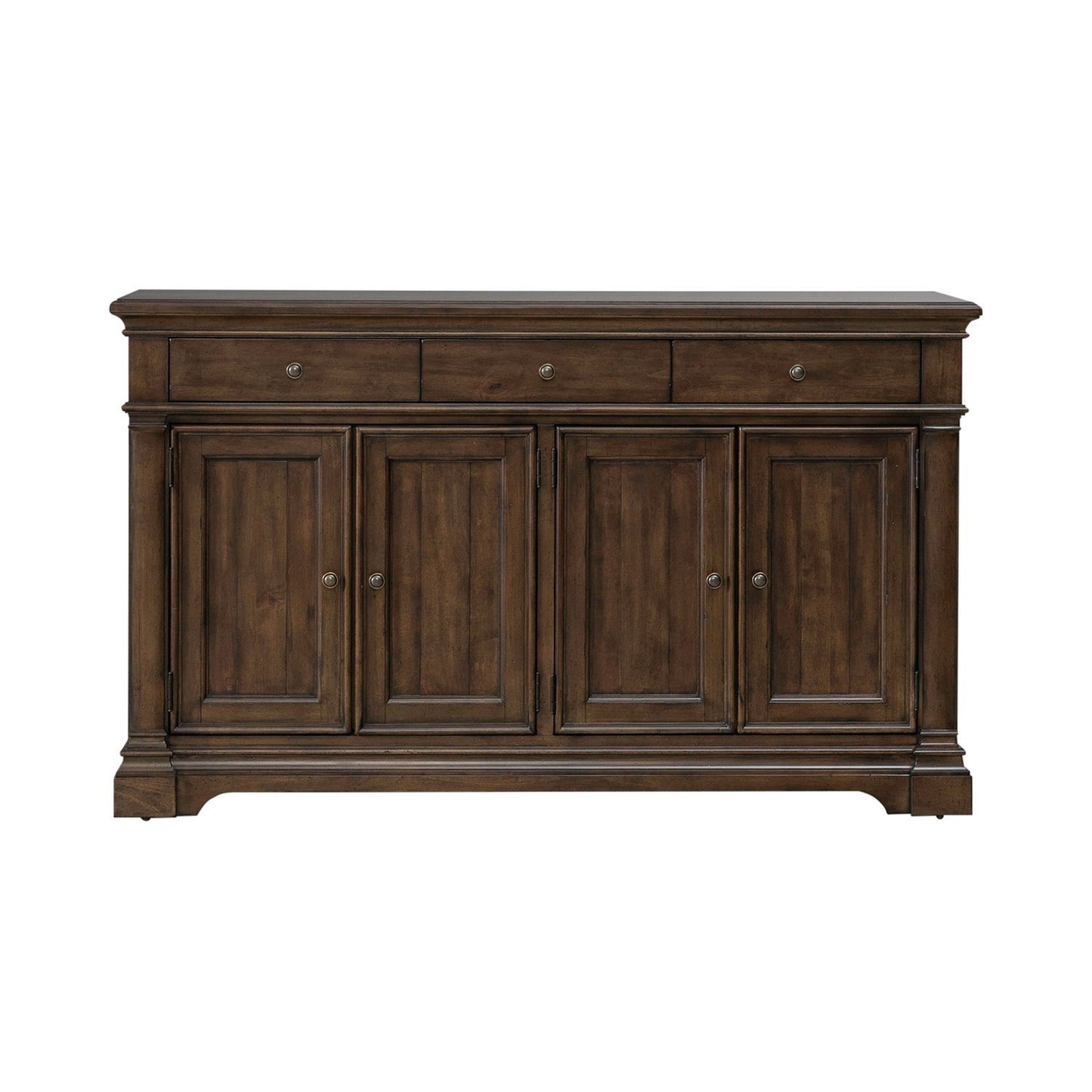 Arden Road - Buffet - Satin Cherry - Hornell Furniture Outlet