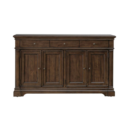 Arden Road - Buffet - Satin Cherry - Hornell Furniture Outlet
