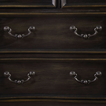 Rhapsody - Dresser And Mirror - Dark Brown - Hornell Furniture Outlet