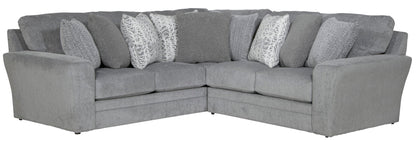 Glacier - Sectional With Included Accent Pillows - Hornell Furniture Outlet