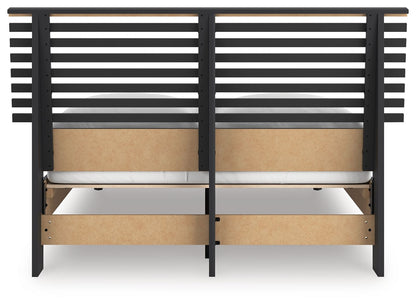 Danziar - Slat Panel Bed - Hornell Furniture Outlet