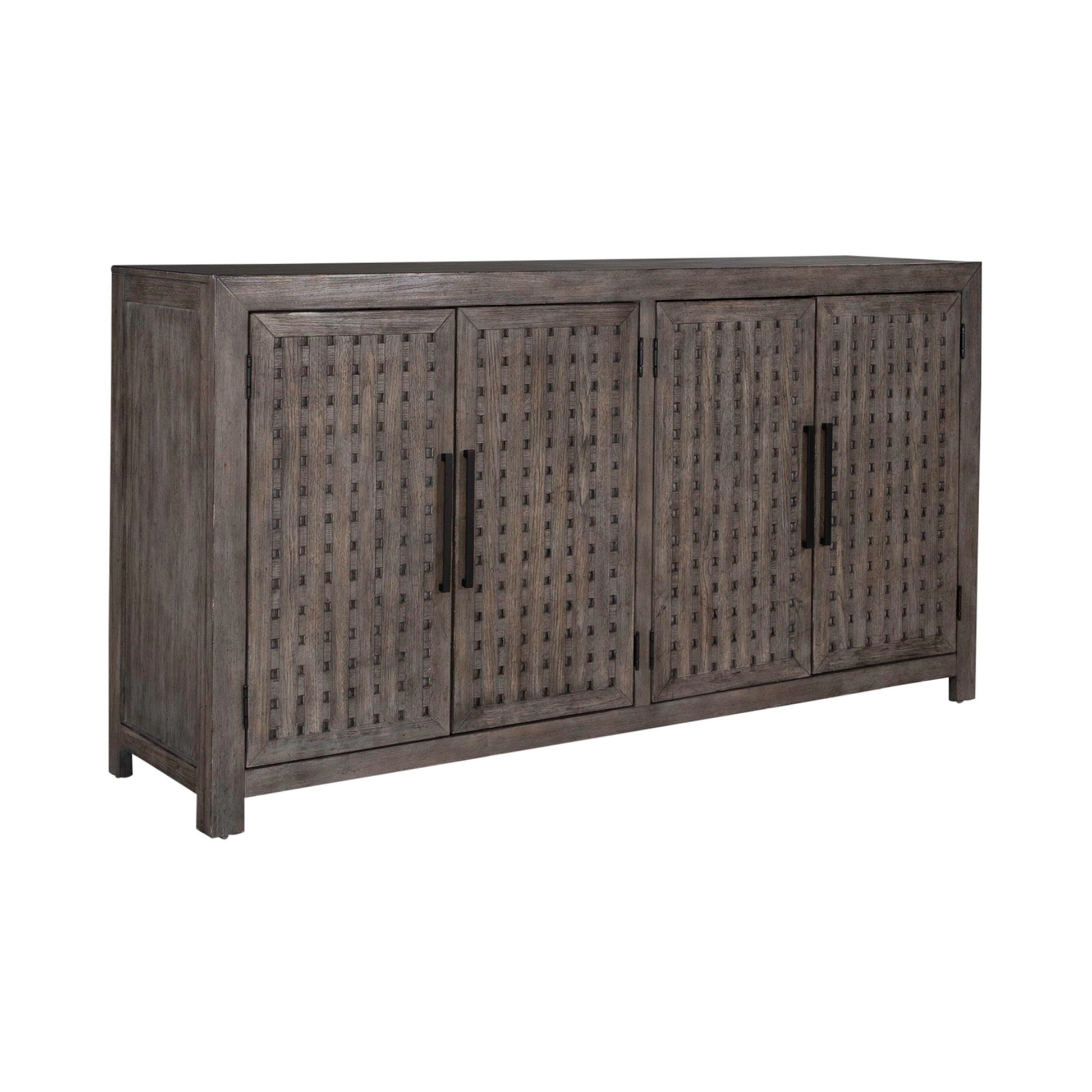 Winslow - Accent Buffet - Smokey Ash - Hornell Furniture Outlet