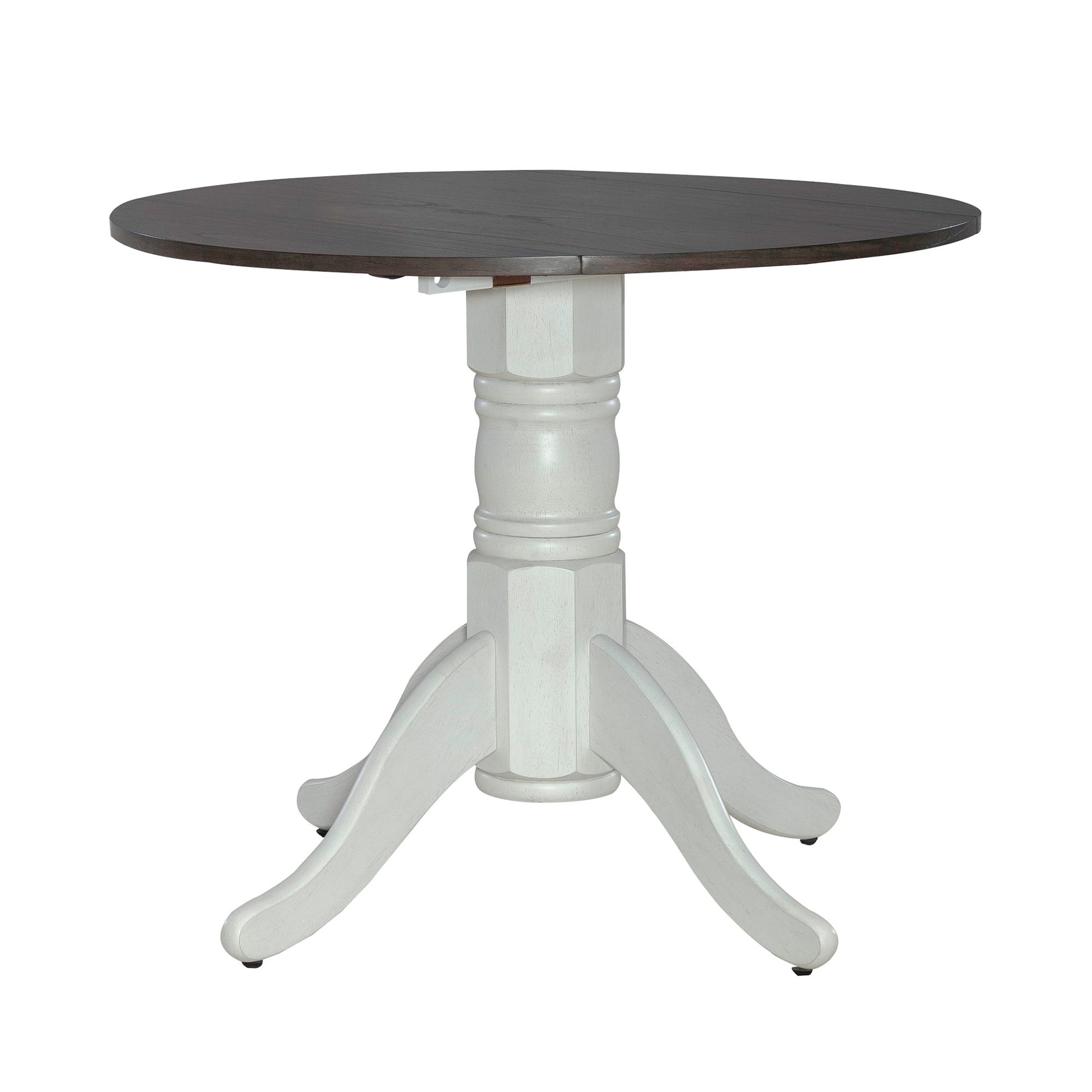 Brook Bay - Drop Leaf Table - White - Hornell Furniture Outlet