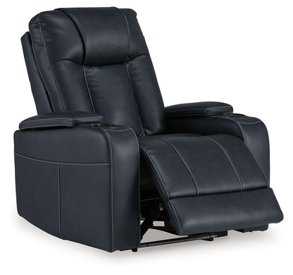 Feazada - Power Recliner With Adj Headrest - Hornell Furniture Outlet