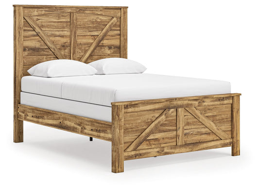 Maystonna - Crossbuck Panel Bed - Hornell Furniture Outlet