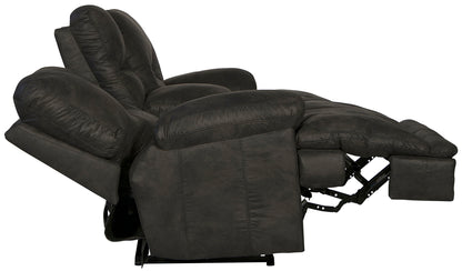 Voyager - Lay Flat Console Reclining Loveseat - Hornell Furniture Outlet