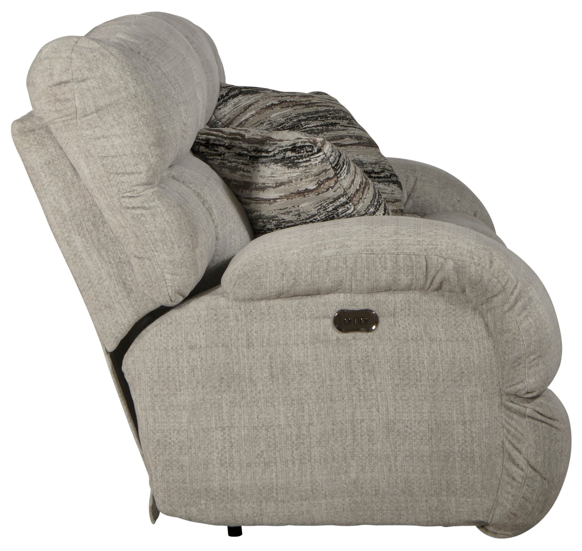 Ashland - Power Lay Flat Reclining Sofa - Hornell Furniture Outlet