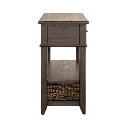 Mill Creek - 2 Drawer Sofa Table - Dark Brown - Hornell Furniture Outlet