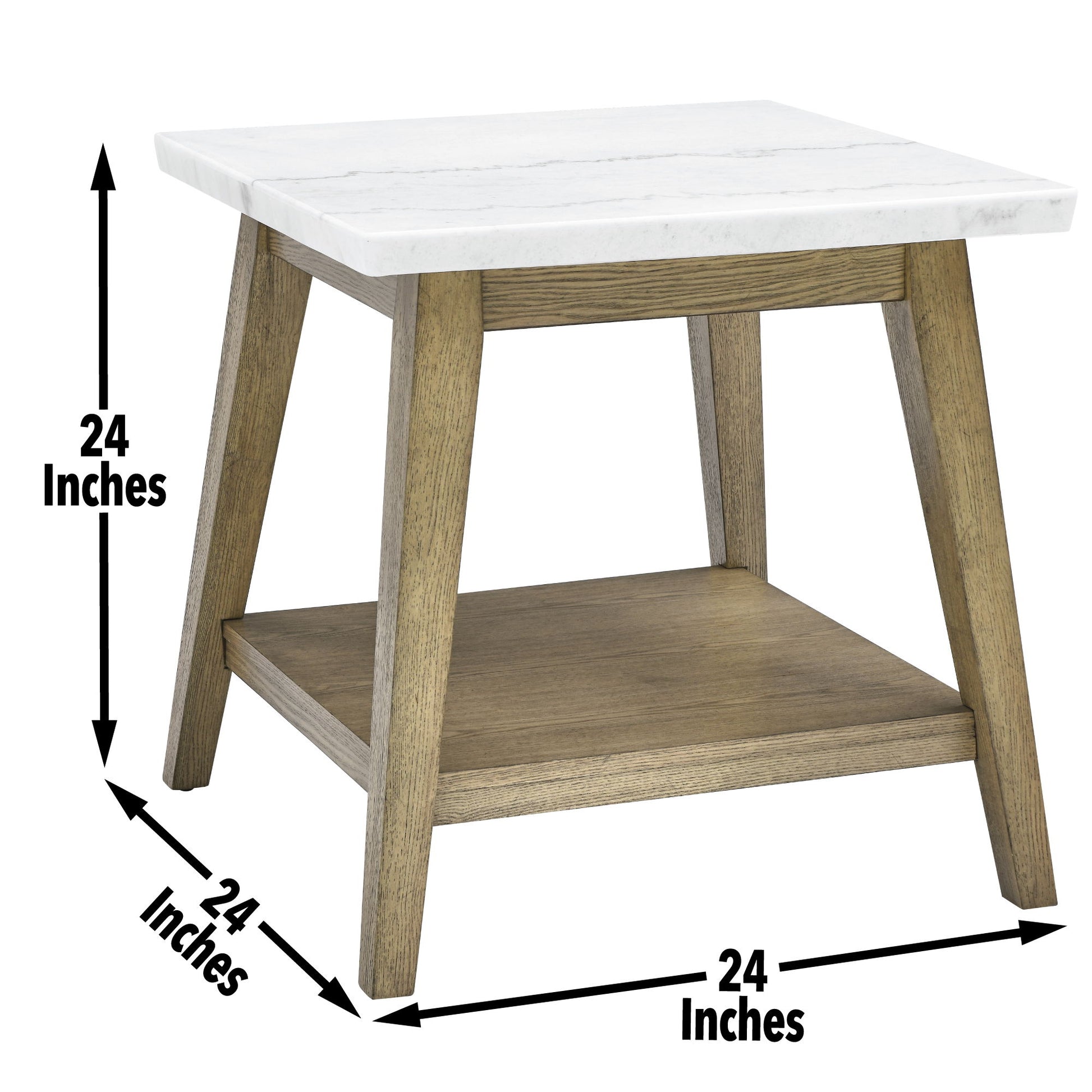 Vida - 3 Piece Occasional Table Set - Brown - Hornell Furniture Outlet