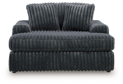 Midnight - Madness - Oversized Chaise - Hornell Furniture Outlet