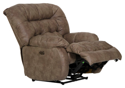 Benny - Power Wall Hugger Recliner - Coffee - Hornell Furniture Outlet