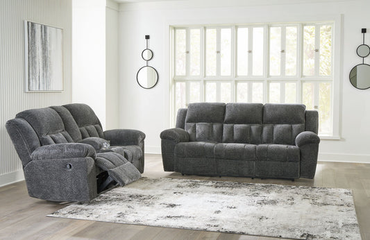 Frohn - Reclining Living Room Set - Hornell Furniture Outlet