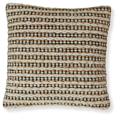 Nealington - Brown / Black / White - Pillow (Set of 4) - Hornell Furniture Outlet