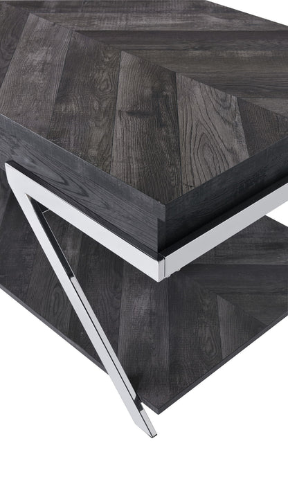 Roma - Lift Top Cocktail Table - Gray - Hornell Furniture Outlet