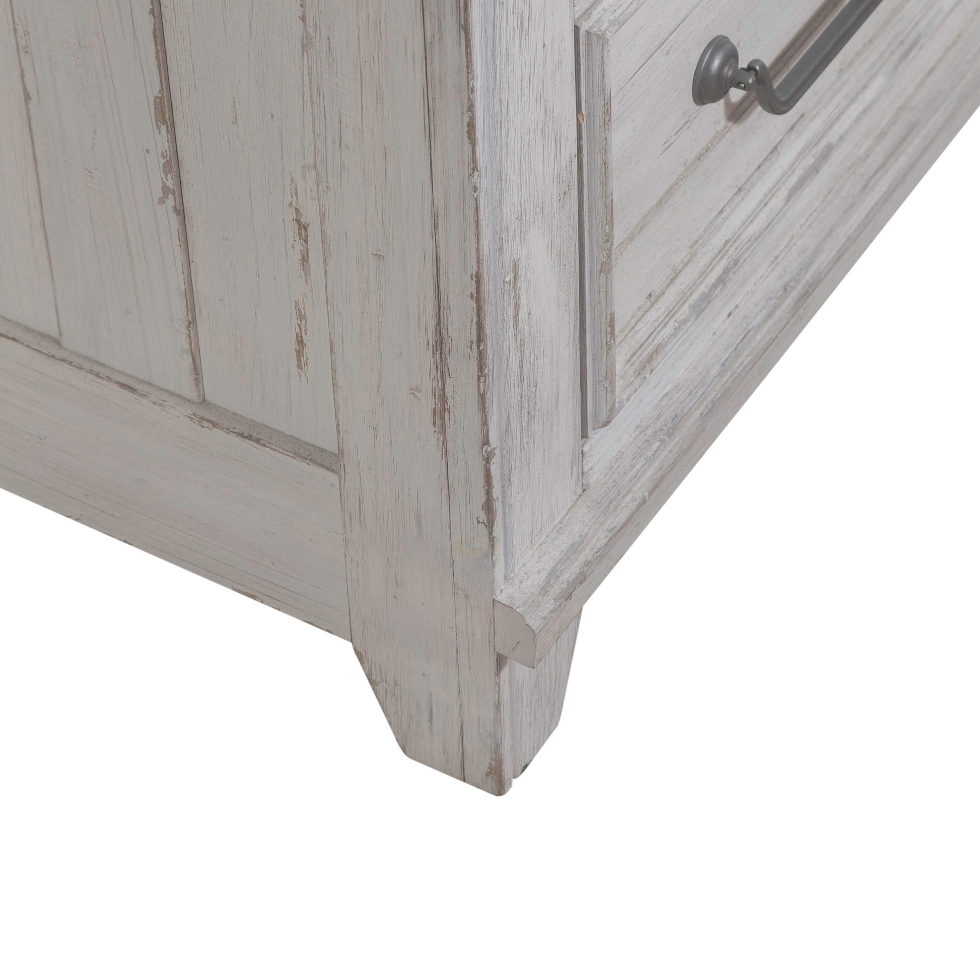 River Place - Curio Base - White - Hornell Furniture Outlet