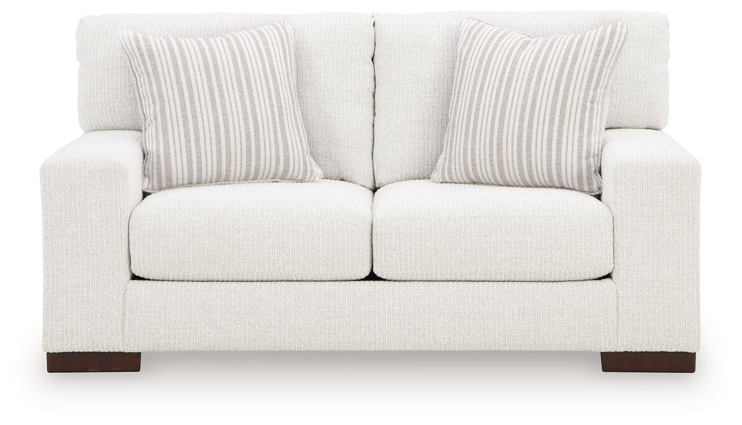 Hartside - Loveseat - Frosted - Hornell Furniture Outlet