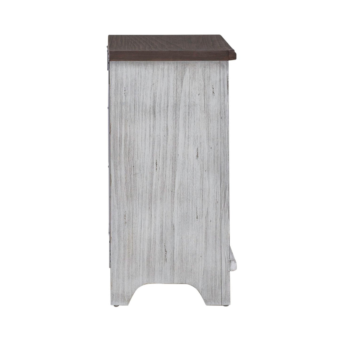 River Place - Right Pier Base - White - Hornell Furniture Outlet