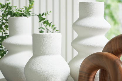 Carterworth - Accessory Set (Set of 5) - White / Brown - Hornell Furniture Outlet
