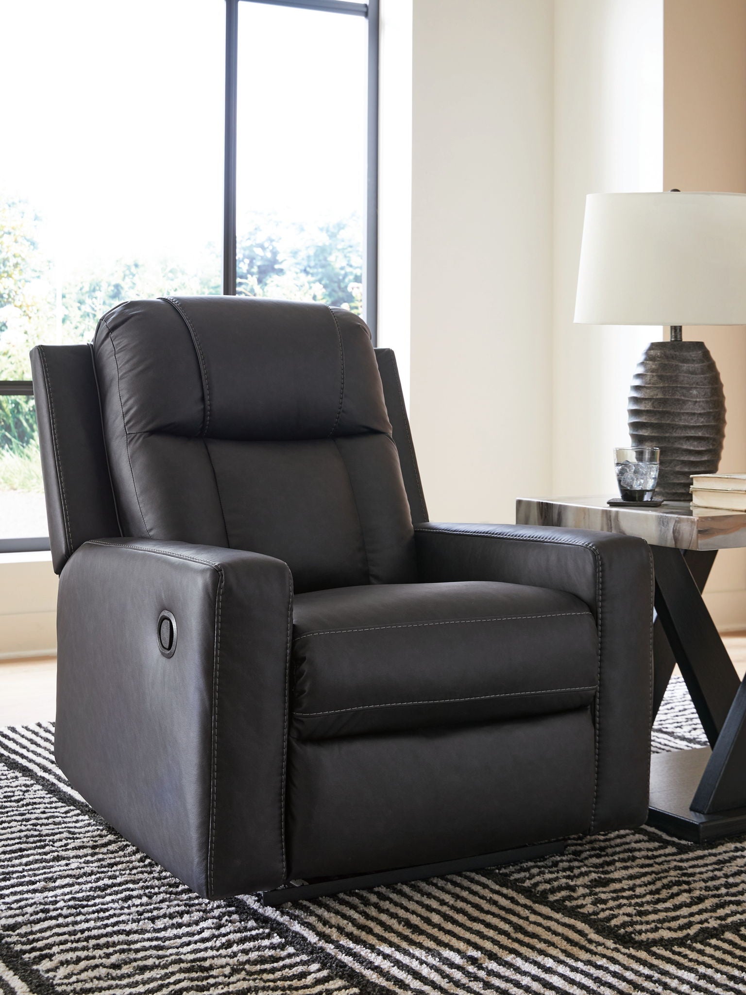 Mackmenville - Zero Wall Recliner - Hornell Furniture Outlet