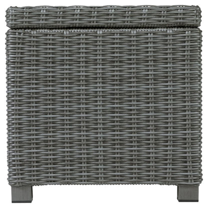 Elite Park - Gray - Square End Table - Hornell Furniture Outlet