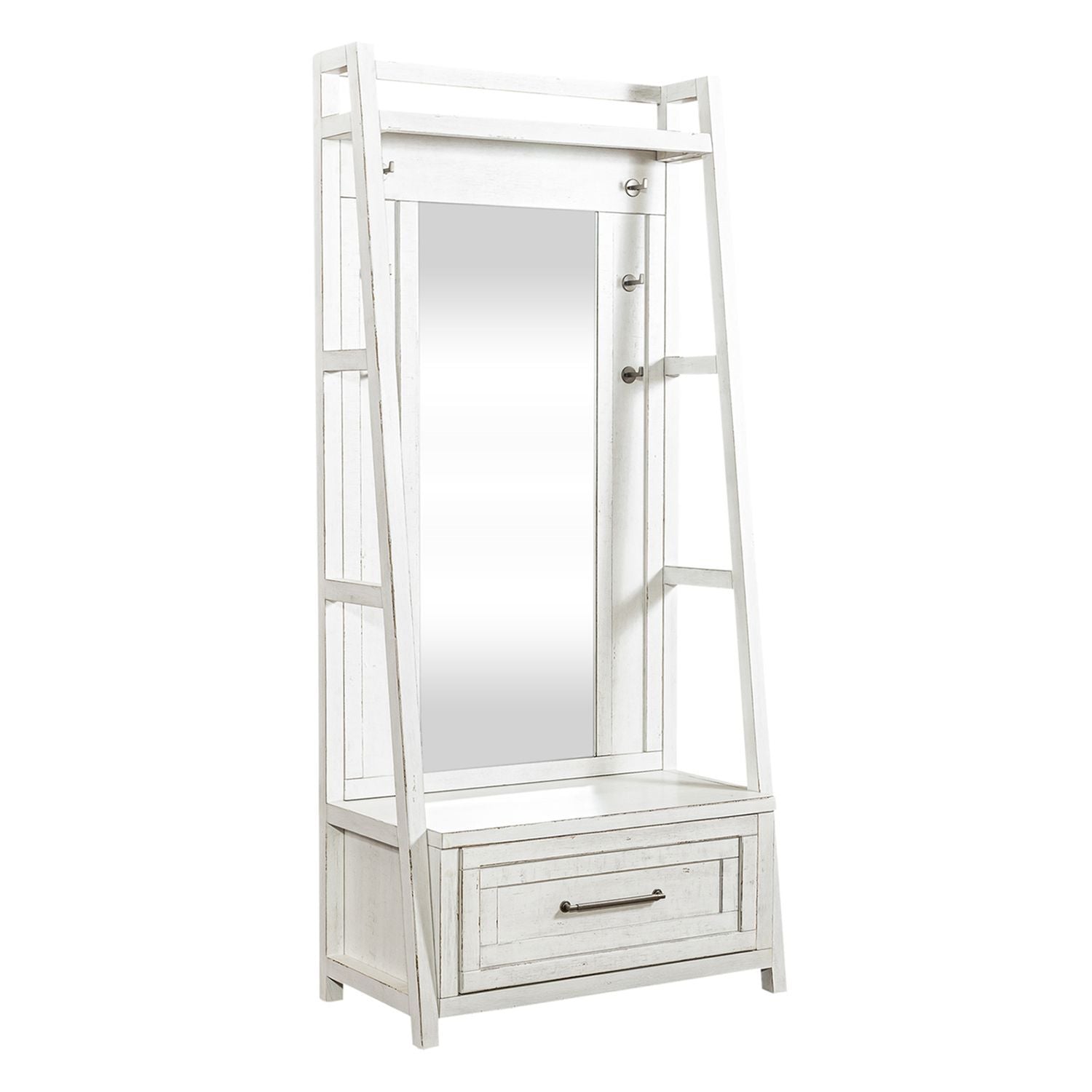 Modern Farmhouse - 2 Piece Hall Tree Set - Hornell Furniture Outlet