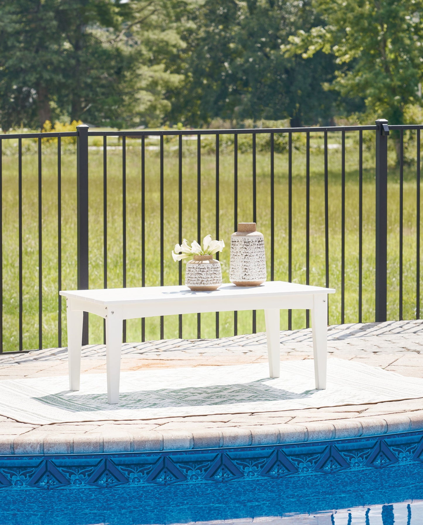 Hyland Wave - Rectangular Cocktail Table - Hornell Furniture Outlet