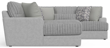 Titan - Sectional With Comfort Coil Seating And Accent Pillows Included - Hornell Furniture Outlet