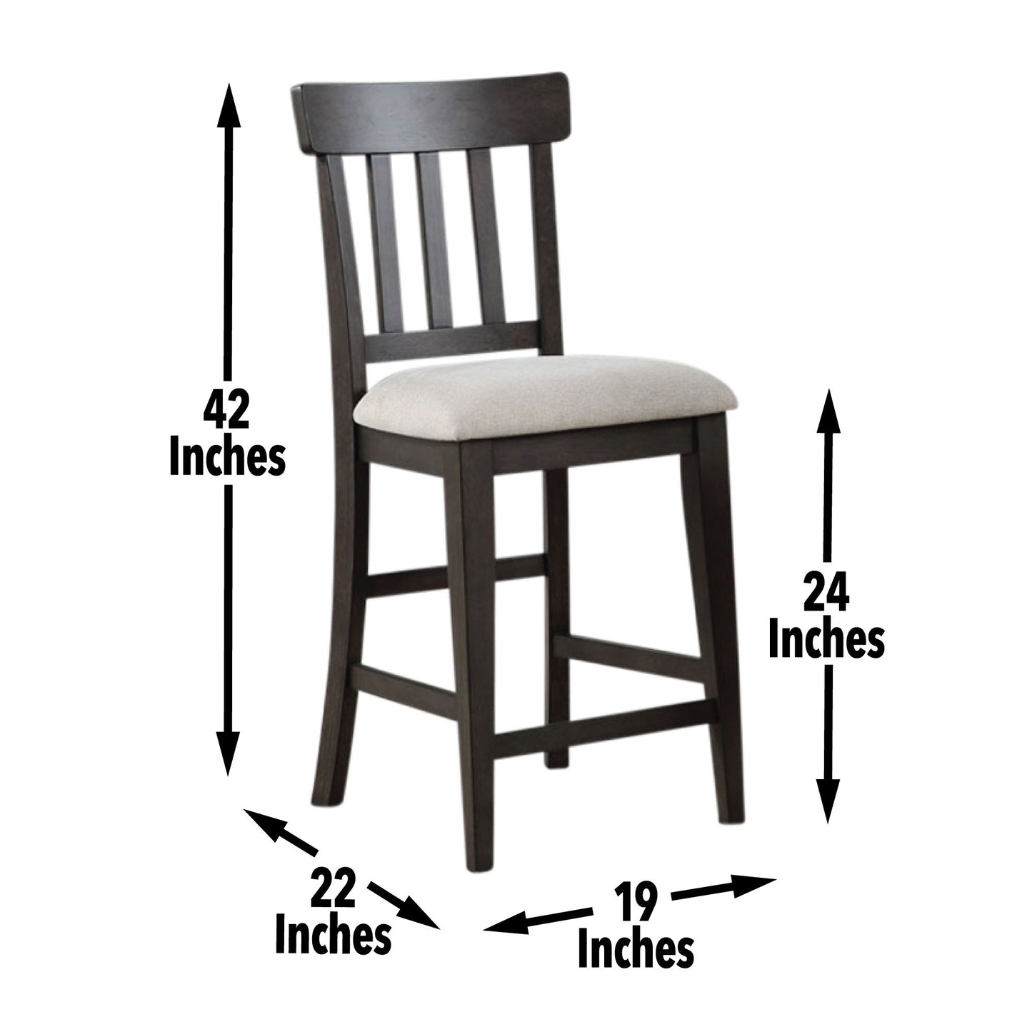 Napa - Counter Chair (Set of 2) - Hornell Furniture Outlet