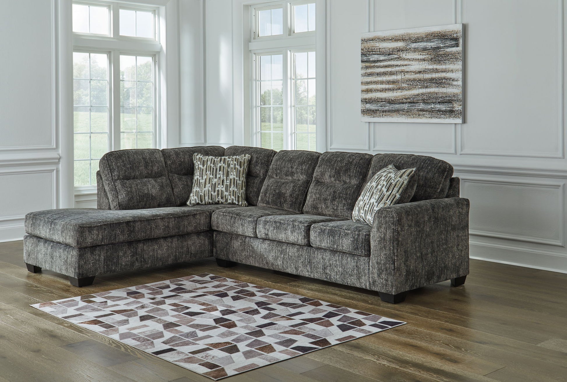 Lonoke - Sectional - Hornell Furniture Outlet
