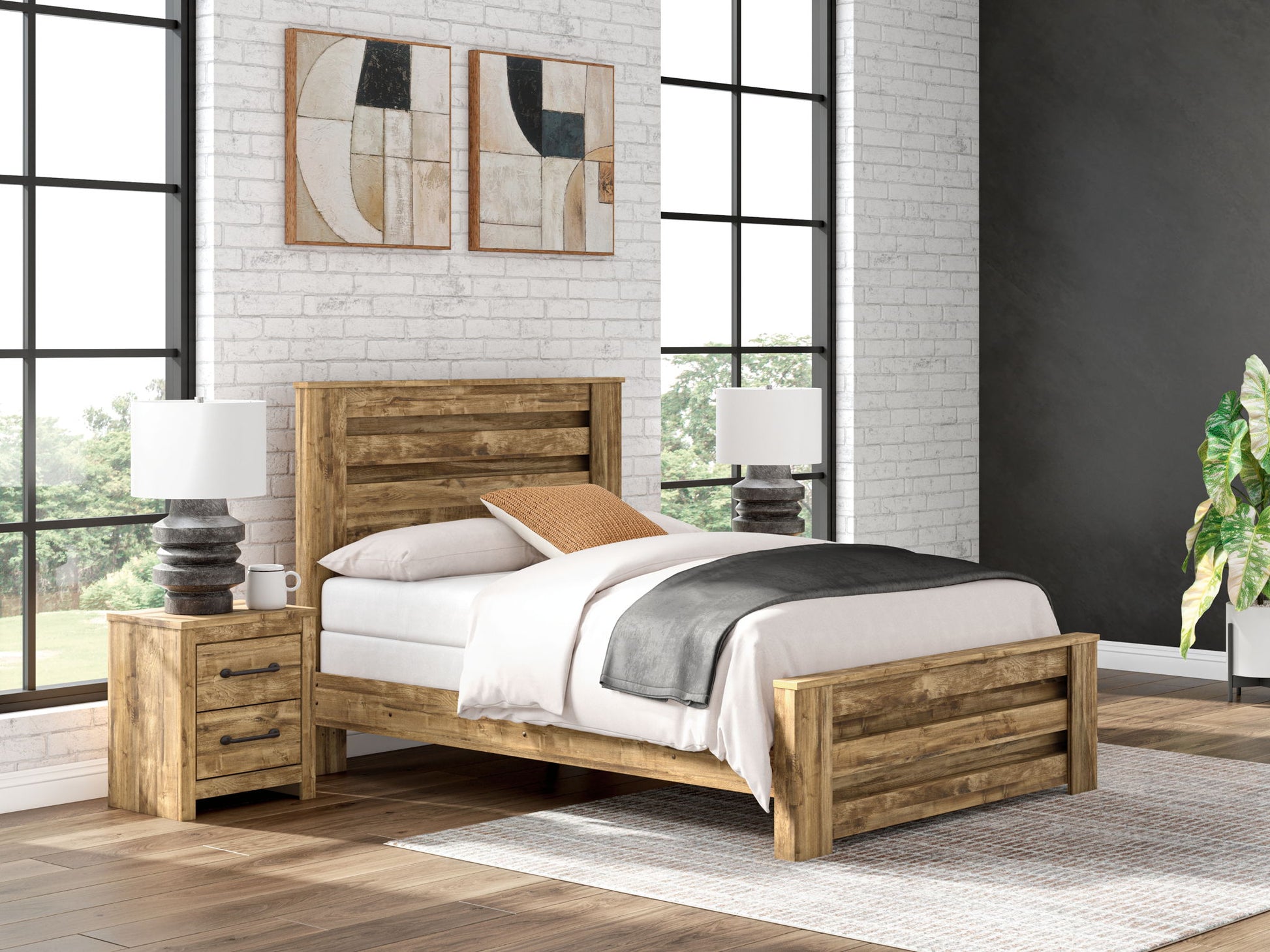 Maystonna - Panel Bed - Hornell Furniture Outlet