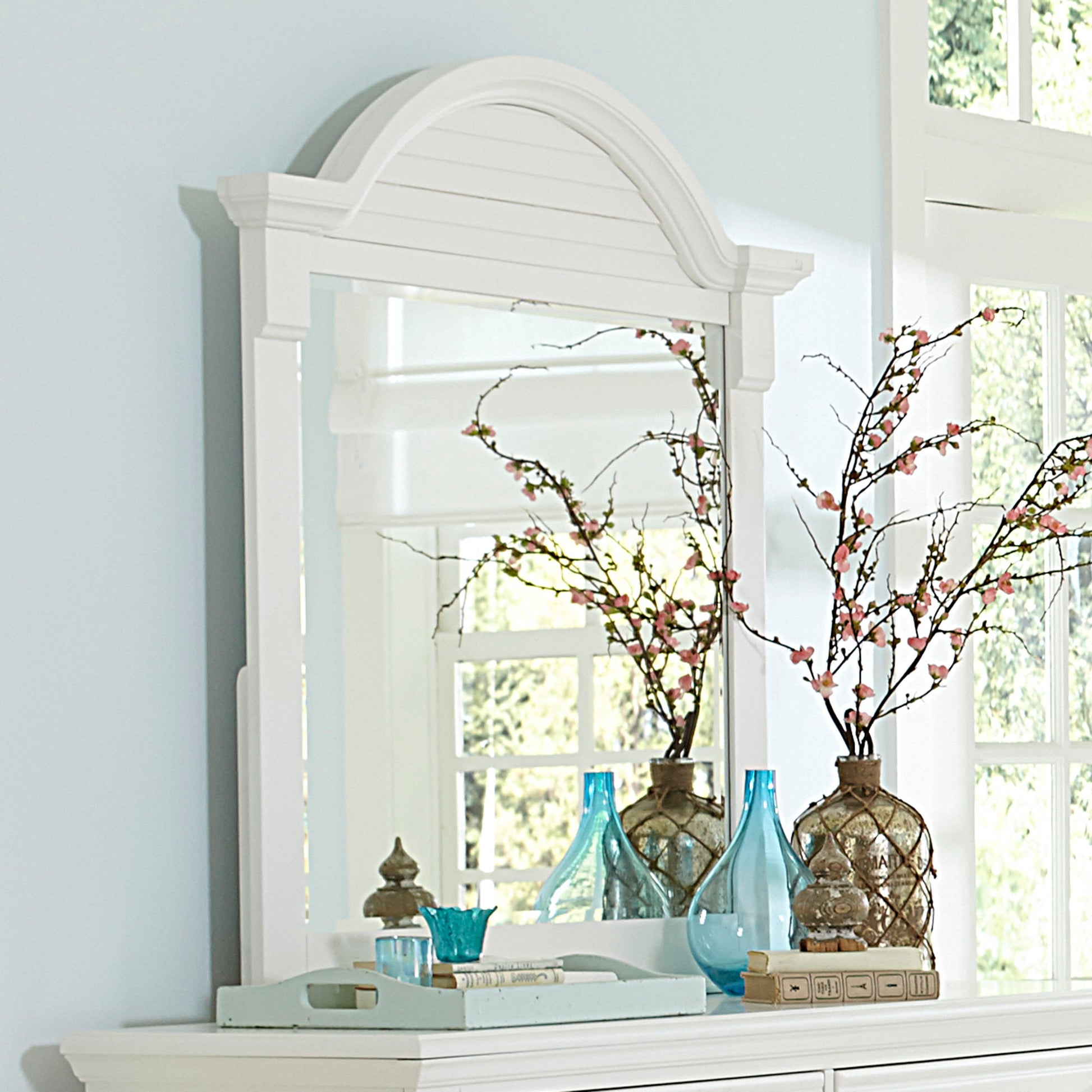 Summer House - Mirror - White - Hornell Furniture Outlet