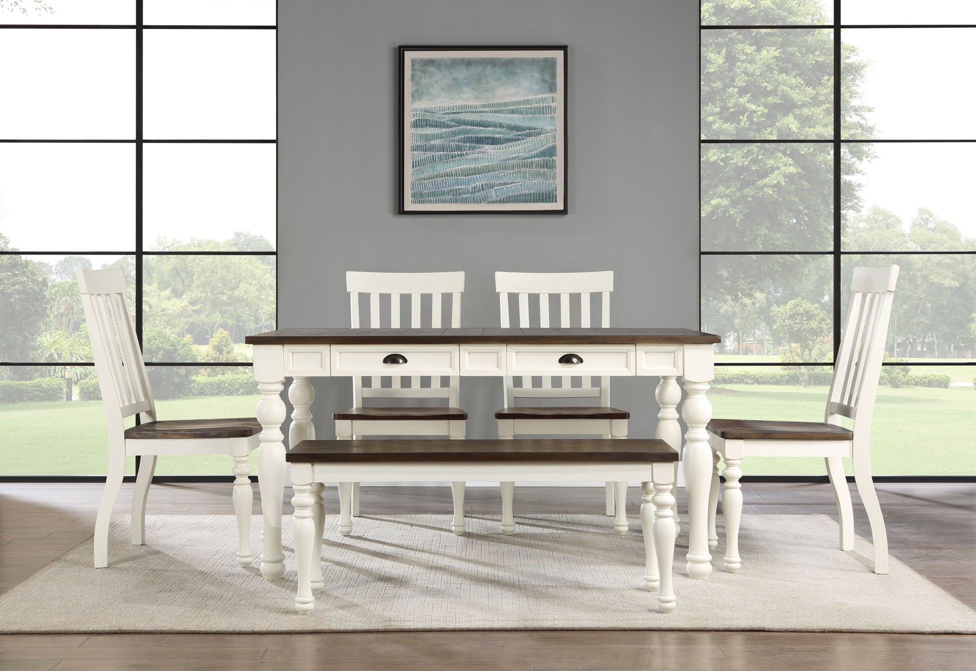 Joanna - Side Chair (Set of 2) - White - Hornell Furniture Outlet