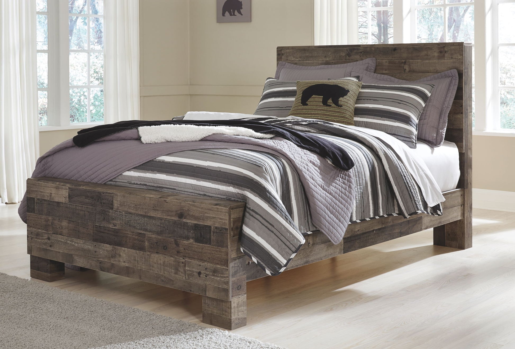 Derekson - Youth Panel Bedroom Set - Hornell Furniture Outlet