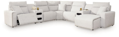 Modmax II - Reclining Sectional - Stone - Hornell Furniture Outlet