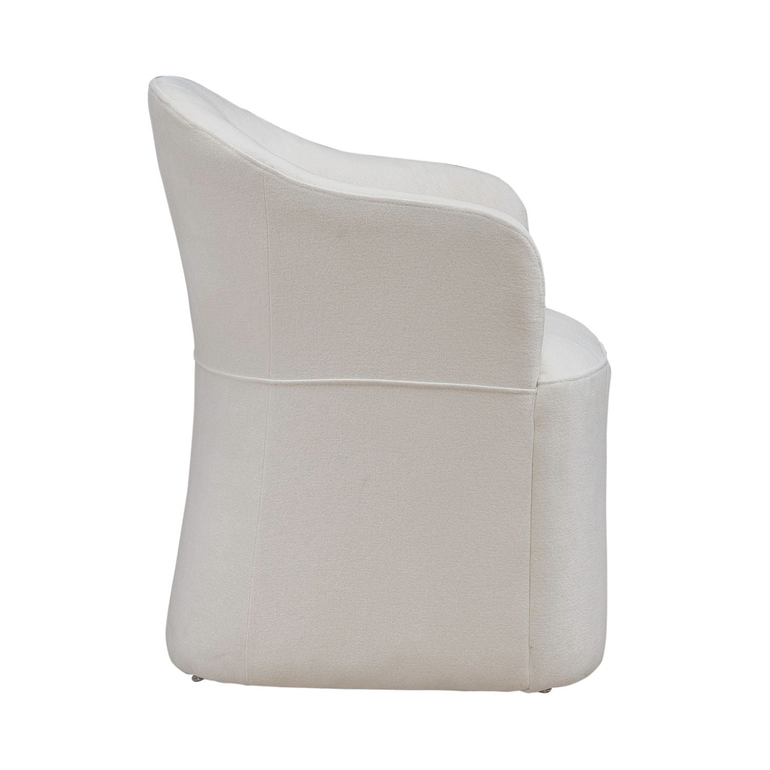 Accent Dining - Accent Chair With Casters - Hornell Furniture Outlet
