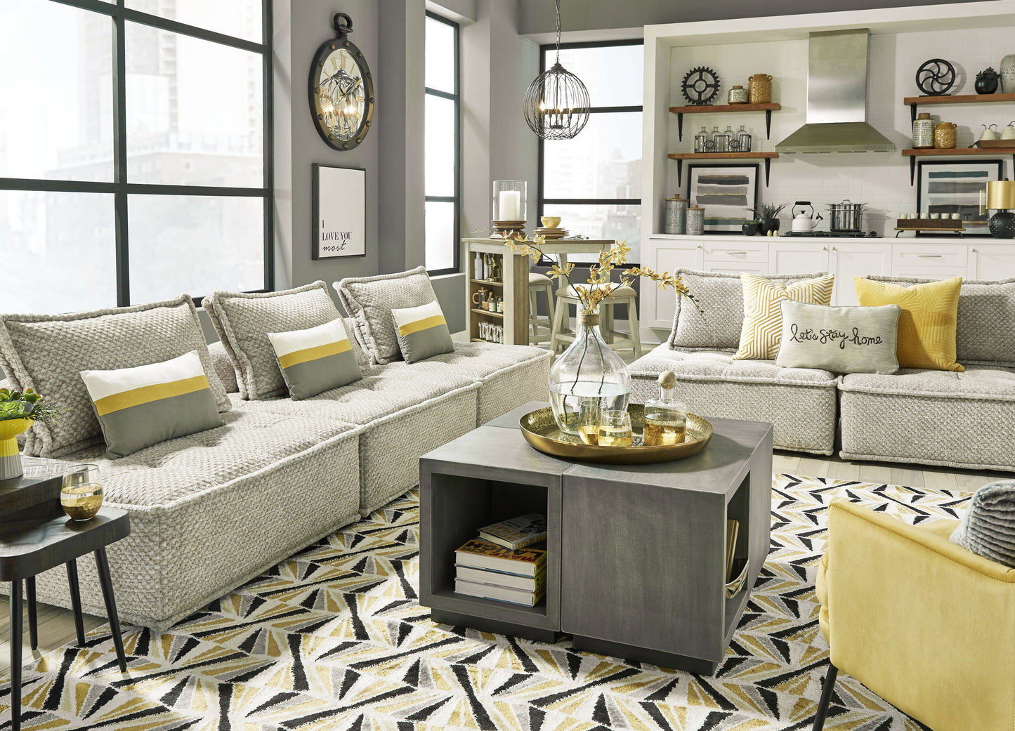 Bales - Sectional - Hornell Furniture Outlet