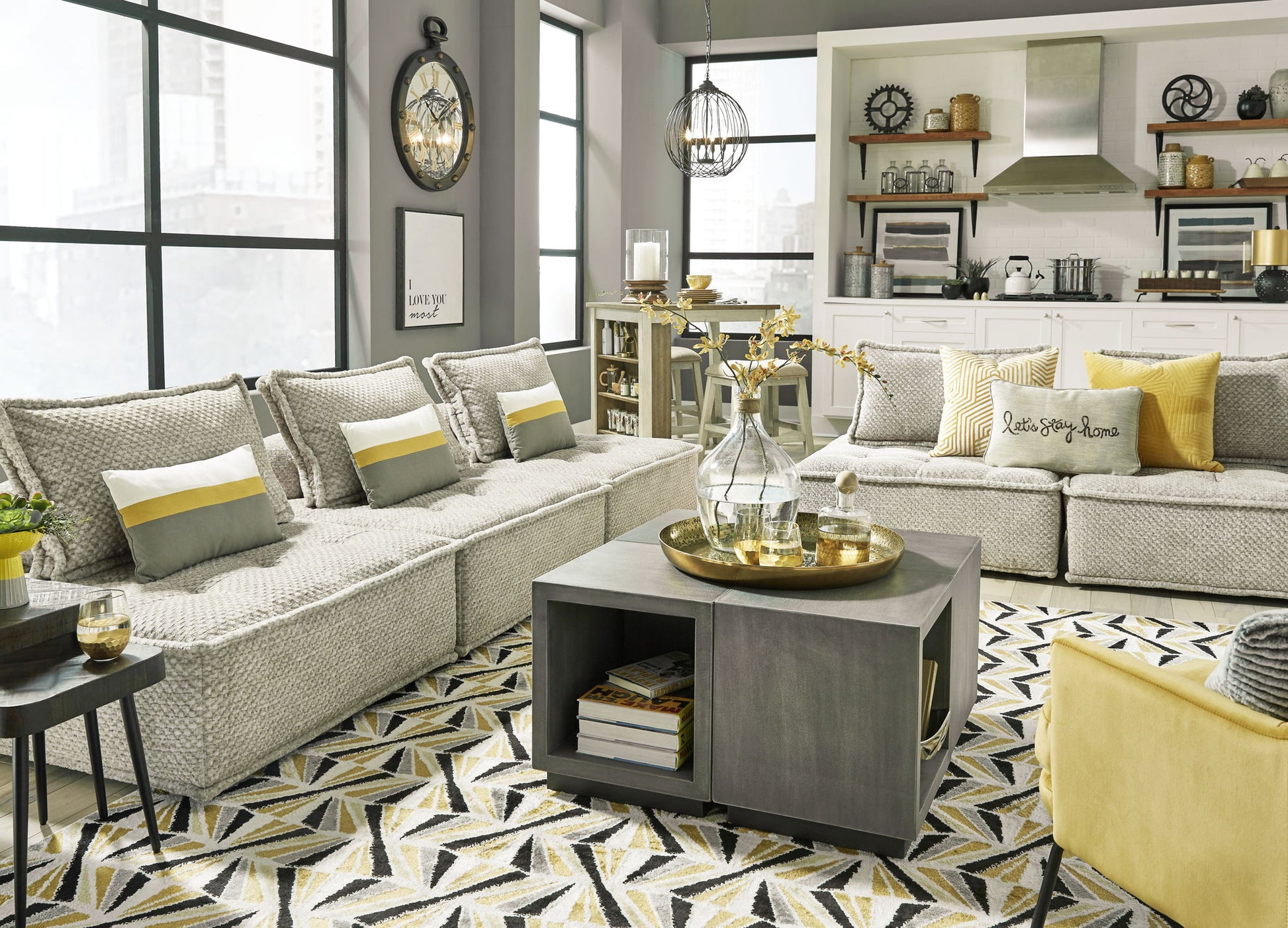 Bales - Sectional - Hornell Furniture Outlet