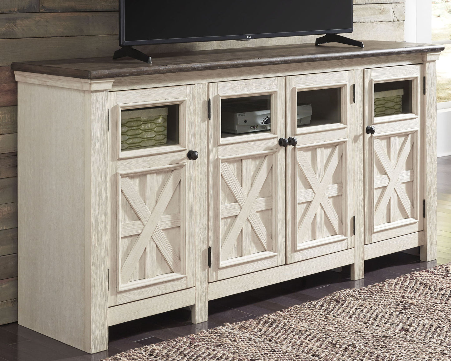 Bolanburg - TV Stand - Hornell Furniture Outlet