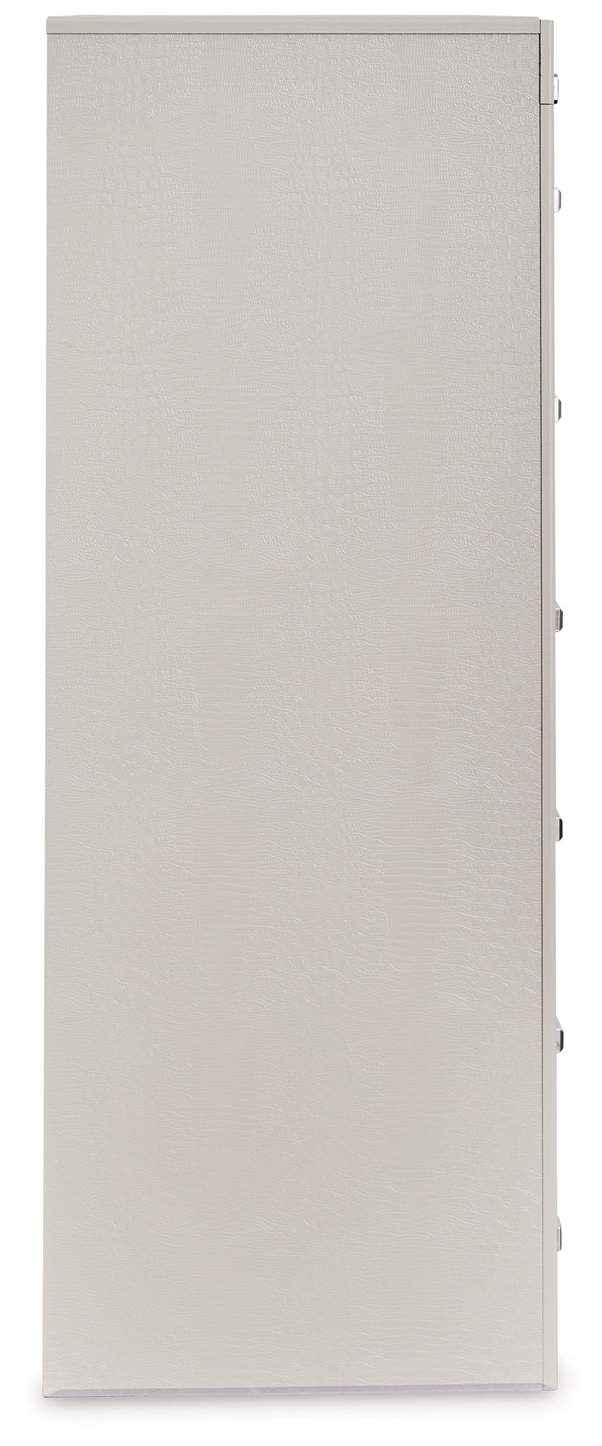 Zyniden - Silver - Five Drawer Chest - Hornell Furniture Outlet