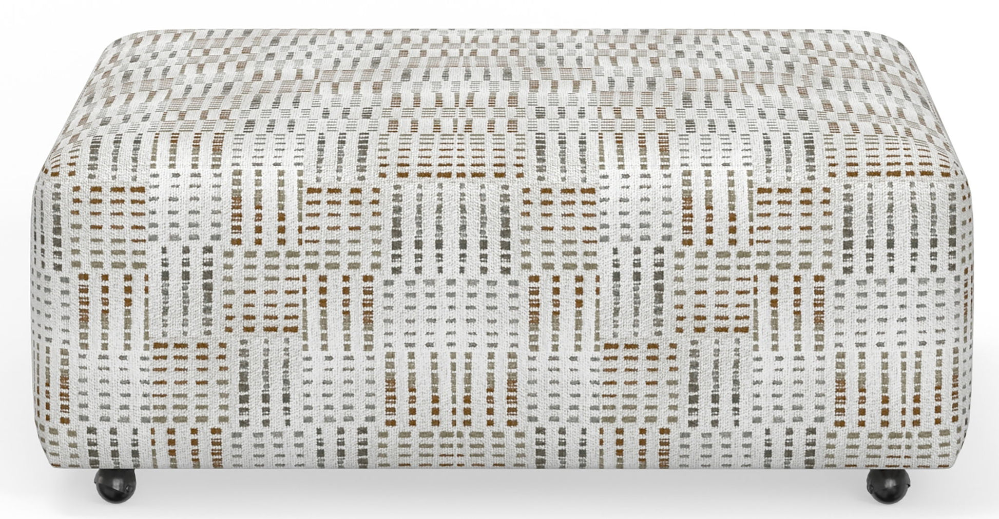 Kellen - Castered Cocktail Ottoman - Hornell Furniture Outlet