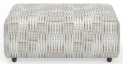 Kellen - Castered Cocktail Ottoman - Hornell Furniture Outlet