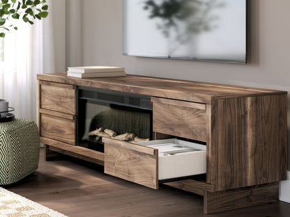 Zadilyn - TV Stand With Fireplace Option - Hornell Furniture Outlet