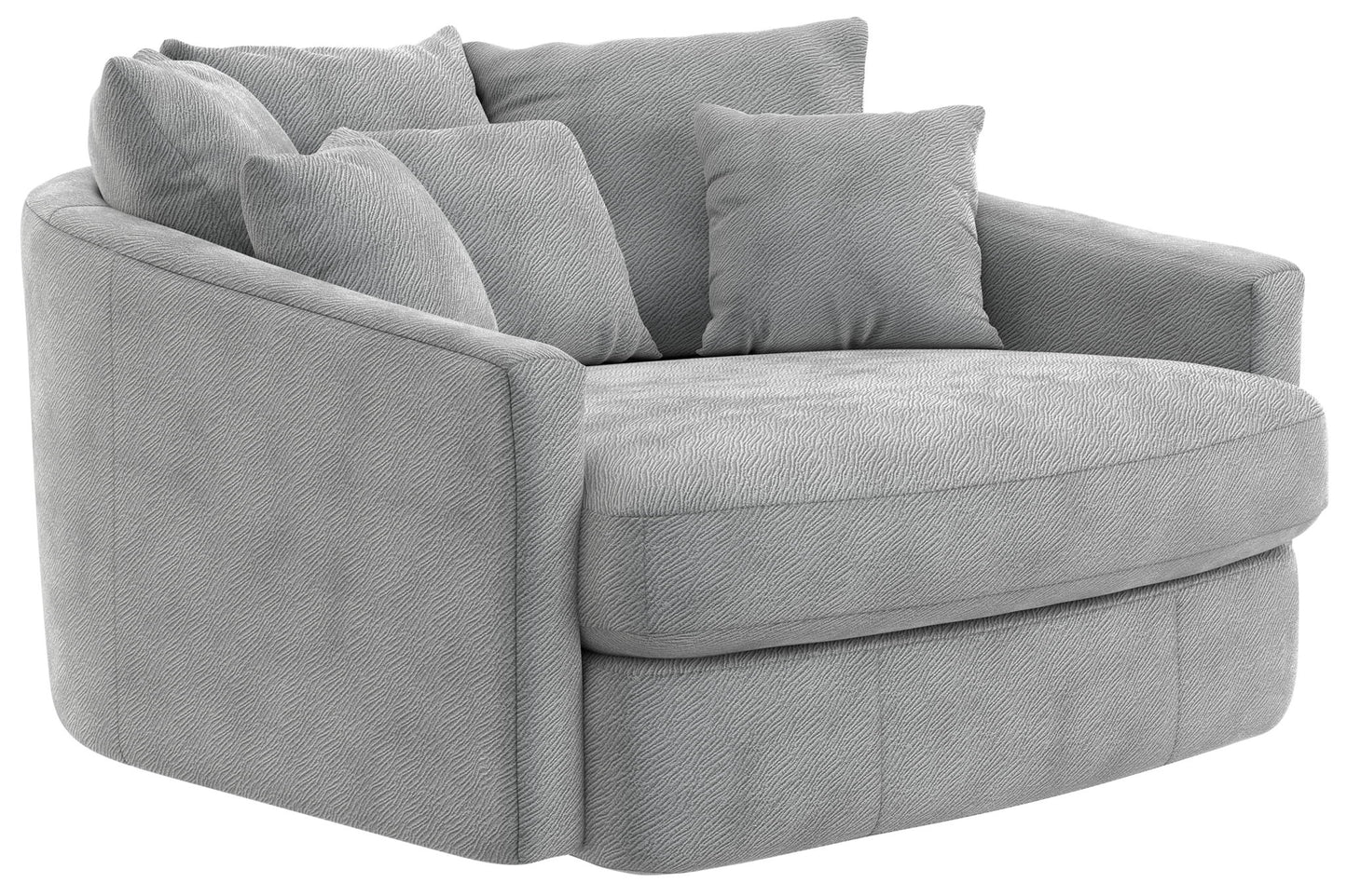 Matty - Round Accent Cuddle Chaise - Hornell Furniture Outlet