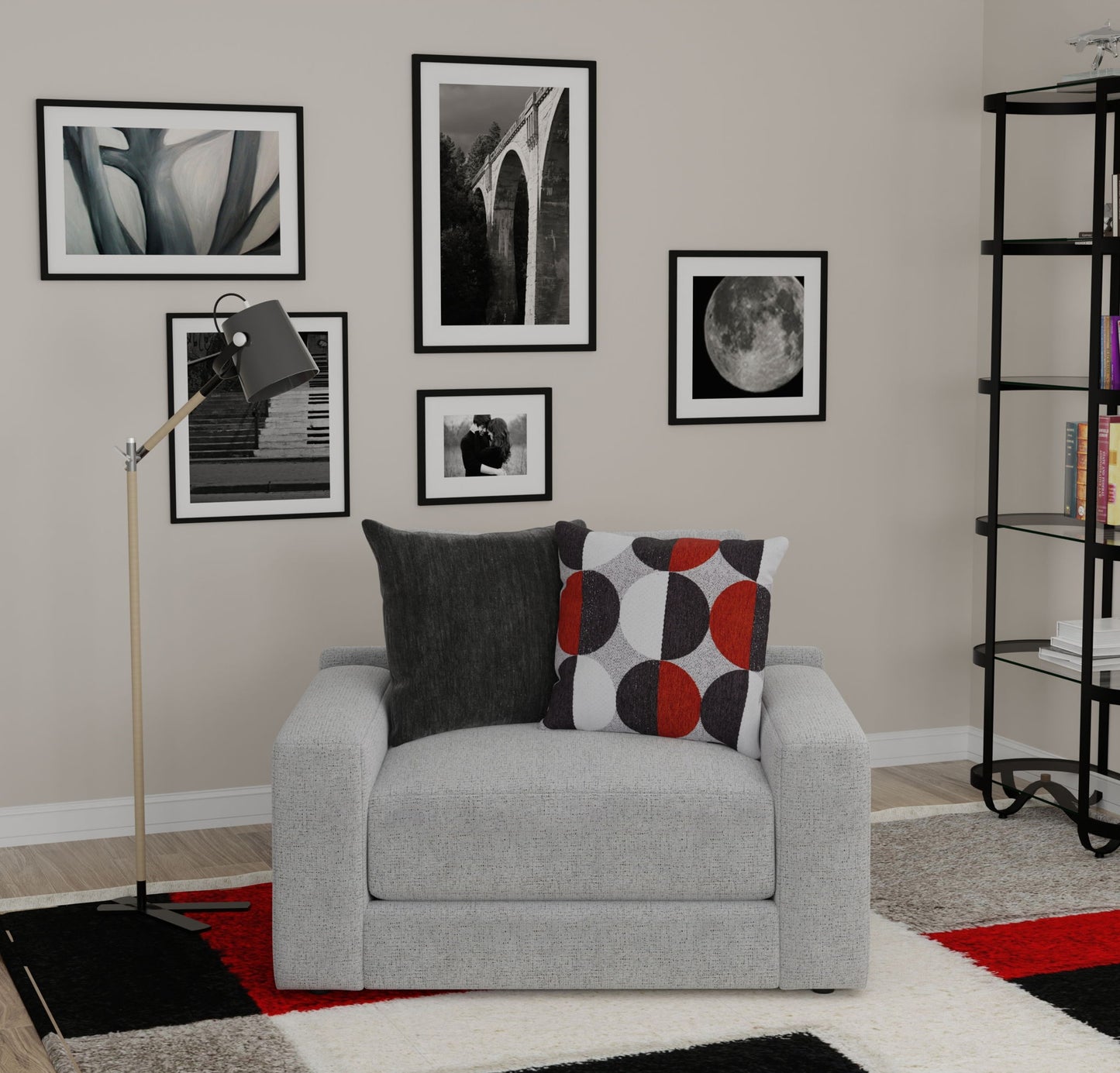Arlo - Chair & 1/2 - Hornell Furniture Outlet
