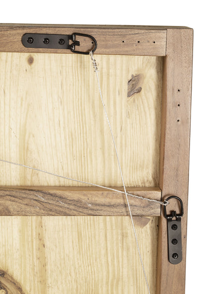 Lenora - Distressed Brown - Wall Decor - Hornell Furniture Outlet