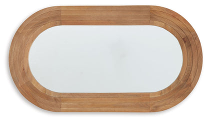 Daverly - Brown - Accent Mirror - Hornell Furniture Outlet
