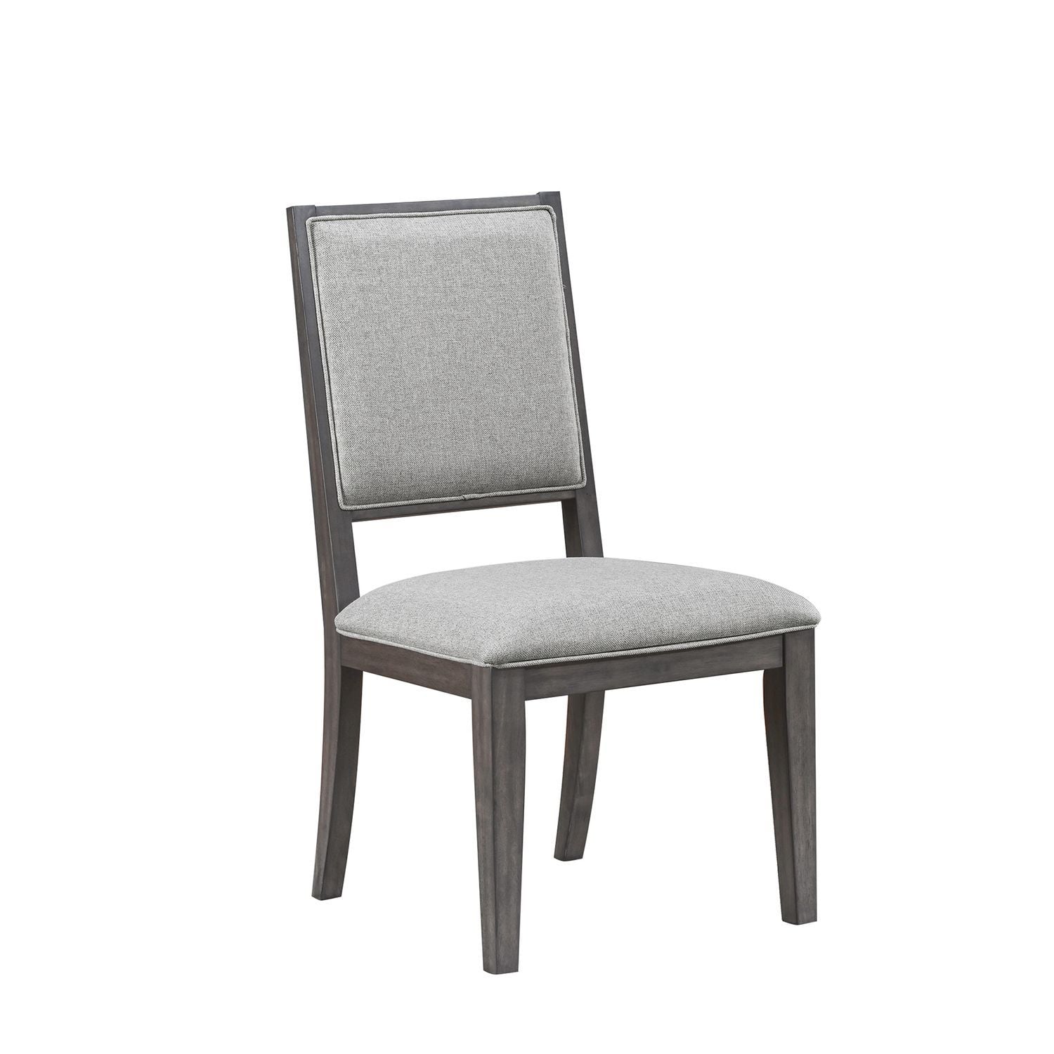 Modern Edge - Upholstered Side Chair (RTA) - Brown - Hornell Furniture Outlet